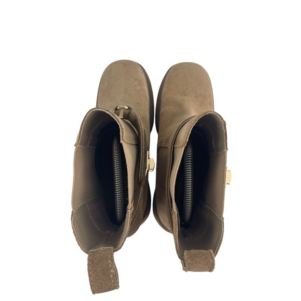 Steve Madden Women's Size 9 Gates Chunky Lug Sole Platform Chelsea Boot Tan - Picture 6 of 13